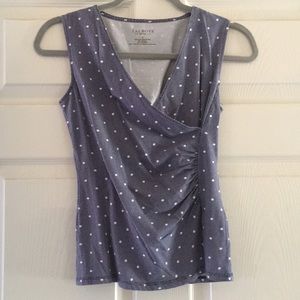 Mock wrap top